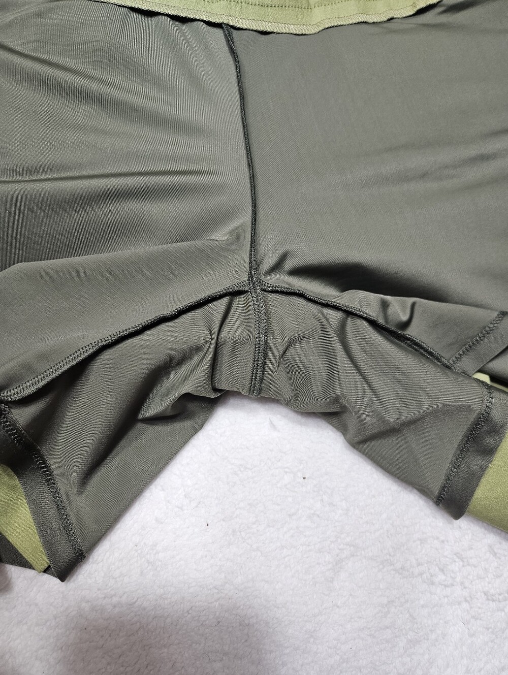 Swing Control Green Skort With A Line Short - Picture 6 of 10